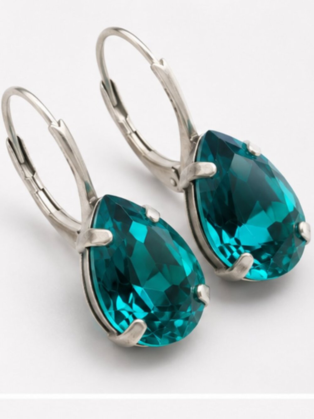 Sorrelli Turquoise Green Teardrop Earrings